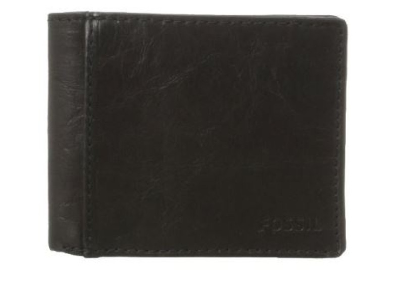 Fossil Men's Ingram Traveler Wallet - Black